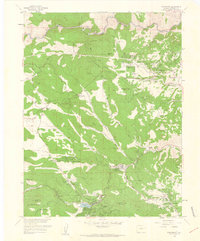 Evergreen 1960 topographic map preview