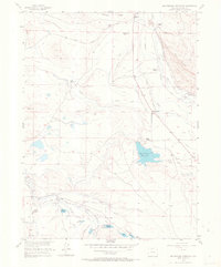 Mac Farlane Reservoir 1955 topographic map thumbnail