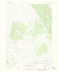Mad Creek 1962 topographic map thumbnail