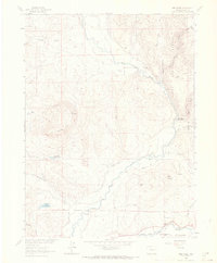 Mad Creek 1962 topographic map thumbnail