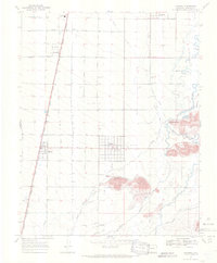 Manassa 1967 topographic map thumbnail