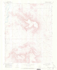 Manassa NE 1967 topographic map thumbnail