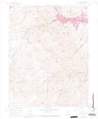 Manitou Springs 1961 topographic map thumbnail