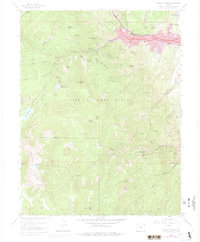Manitou Springs 1961 topographic map thumbnail