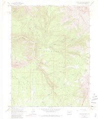 Marcellina Mountain 1961 topographic map thumbnail