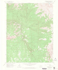 Marcellina Mountain 1961 topographic map thumbnail