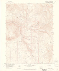 Marcellina Mountain 1961 topographic map thumbnail