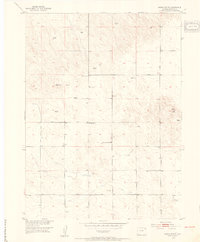Marks Butte 1952 topographic map thumbnail