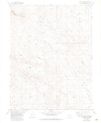 Marmot Peak 1982 topographic map thumbnail