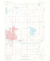 Longmont 1968 topographic map thumbnail