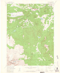 Longs Peak 1961 topographic map thumbnail