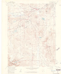 Longs Peak 1961 topographic map thumbnail