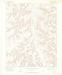 Lost Canyon 1972 topographic map thumbnail
