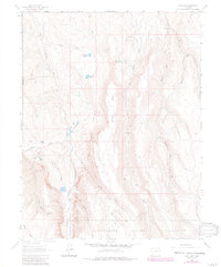Lost Lake 1963 topographic map thumbnail