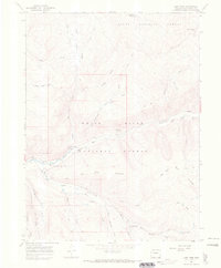 Lost Park 1966 topographic map thumbnail