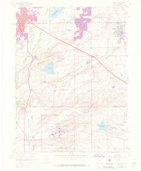Louisville 1965 topographic map thumbnail