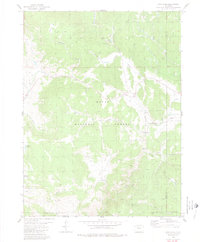 Lynx Pass 1980 topographic map thumbnail