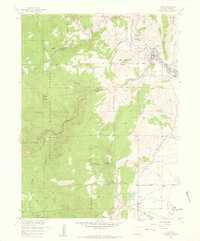 Lyons 1957 topographic map preview