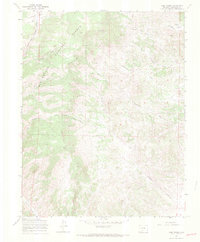 Lime Creek 1967 topographic map thumbnail