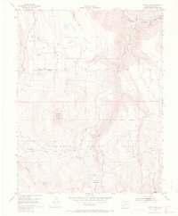 Little Cone 1953 topographic map thumbnail