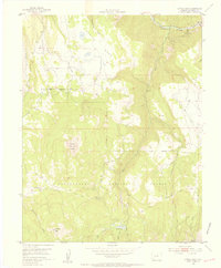 Little Cone 1953 topographic map thumbnail