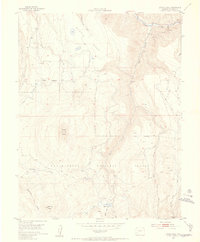 Little Cone 1953 topographic map thumbnail