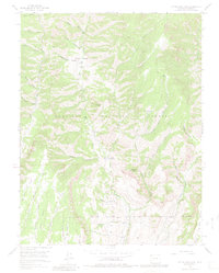 Little Soap Park 1954 topographic map thumbnail