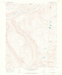 Little Squaw Creek 1964 topographic map thumbnail