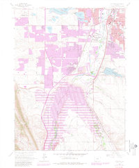 Littleton 1965 topographic map thumbnail