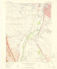 Littleton 1957 topographic map thumbnail