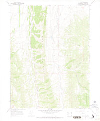 Lo 7 Hill 1966 topographic map thumbnail