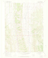 Lo 7 Hill 1966 topographic map thumbnail