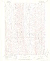 Lo 7 Hill 1966 topographic map thumbnail
