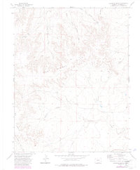 Lockwood Arroyo 1972 topographic map thumbnail