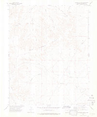 Lockwood Arroyo 1972 topographic map thumbnail
