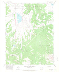Lone Cone 1964 topographic map thumbnail