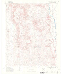 Long Mountain 1968 topographic map thumbnail