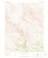 Iris NW 1954 topographic map thumbnail