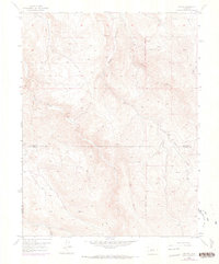 Iris NW 1954 topographic map thumbnail
