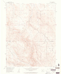 Iris NW 1954 topographic map thumbnail