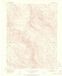 Iris NW 1954 topographic map thumbnail