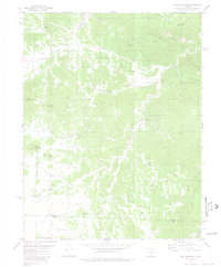 Iron Mountain 1980 topographic map thumbnail