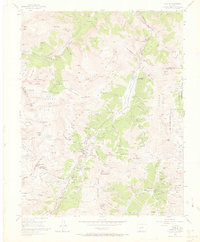 Ironton 1955 topographic map thumbnail