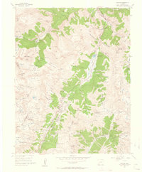Ironton 1955 topographic map thumbnail