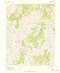 Ironton 1955 topographic map thumbnail