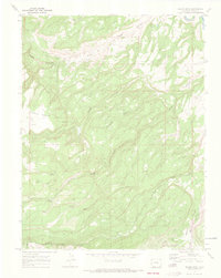 Island Mesa 1969 topographic map thumbnail