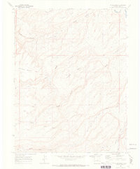 Island Mesa 1969 topographic map thumbnail