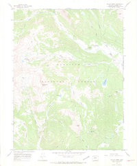 Italian Creek 1967 topographic map thumbnail