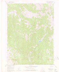 Hyannis Peak 1956 topographic map thumbnail