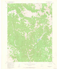 Hyannis Peak 1956 topographic map thumbnail